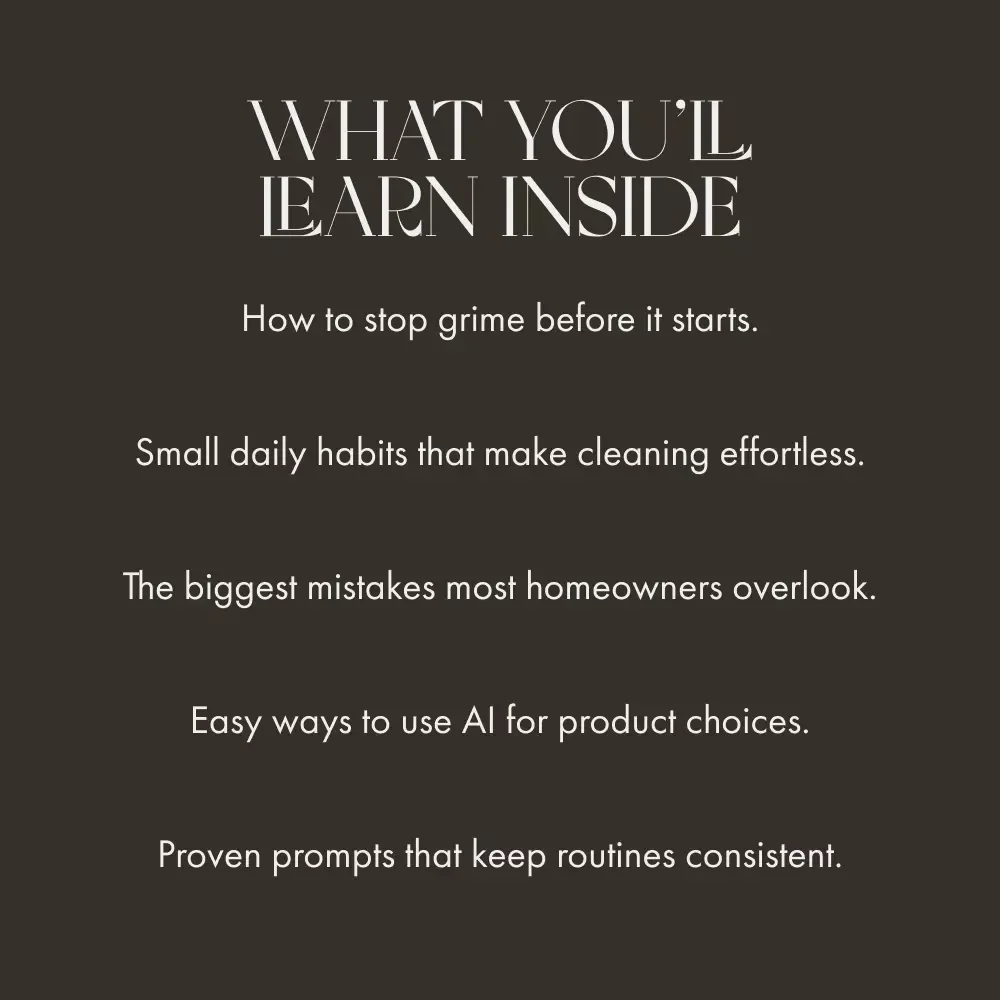 A Simple Guide to Maintaining Home Surfaces Effortlessly | How to Maintain Home Surfaces Easily | Digital Cleaning Guide for Busy Homeowners