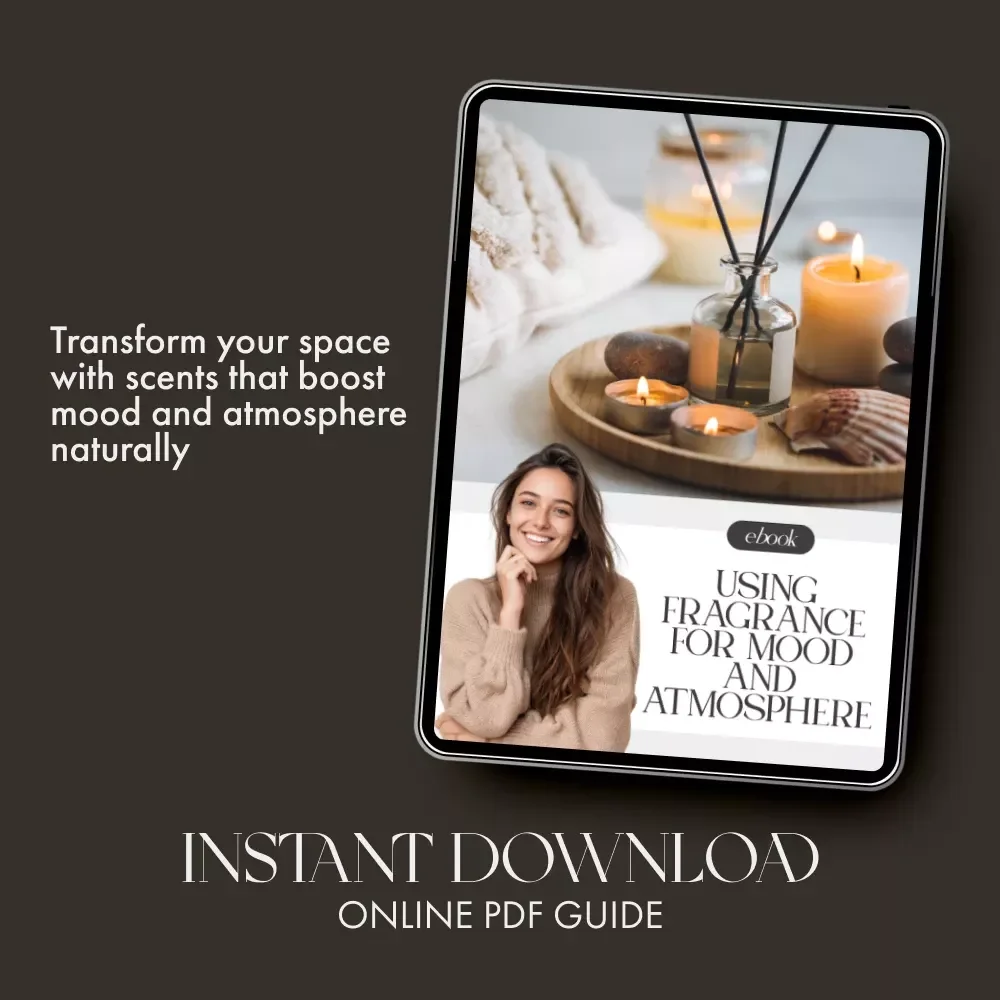 Using Fragrance for Mood and Atmosphere | eBook Guide on the Best Way to Use Scents for Atmosphere, Relaxation, and Energy Balance