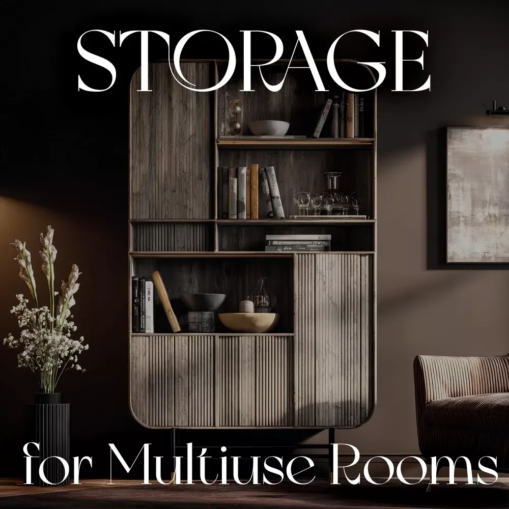 How to Design Storage for Multiuse Rooms Checklist | Smart Home Organization Guide | Digital Download for Flexible, Stylish & Functional Spaces