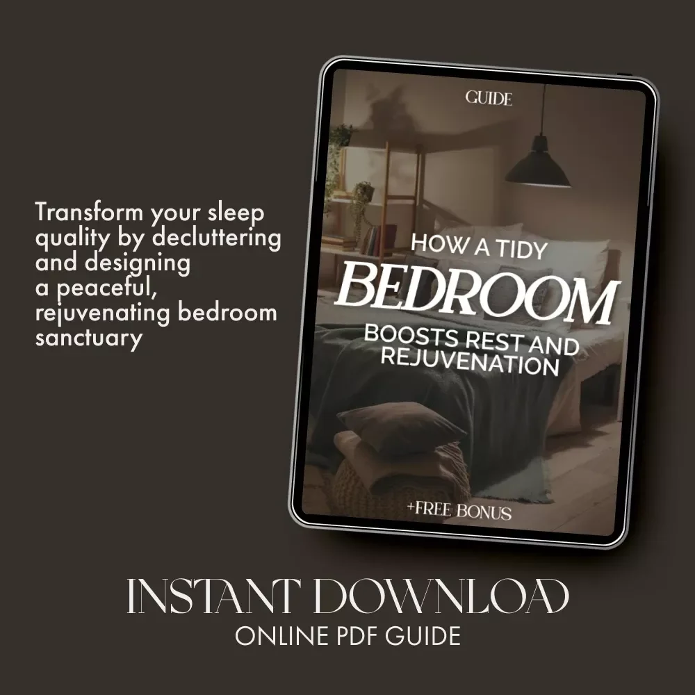 How a Tidy Bedroom Boosts Rest and Rejuvenation | Digital Guide for Better Sleep, Calm Spaces & Decluttering Habits | How Tidy Bedroom Improves Rest