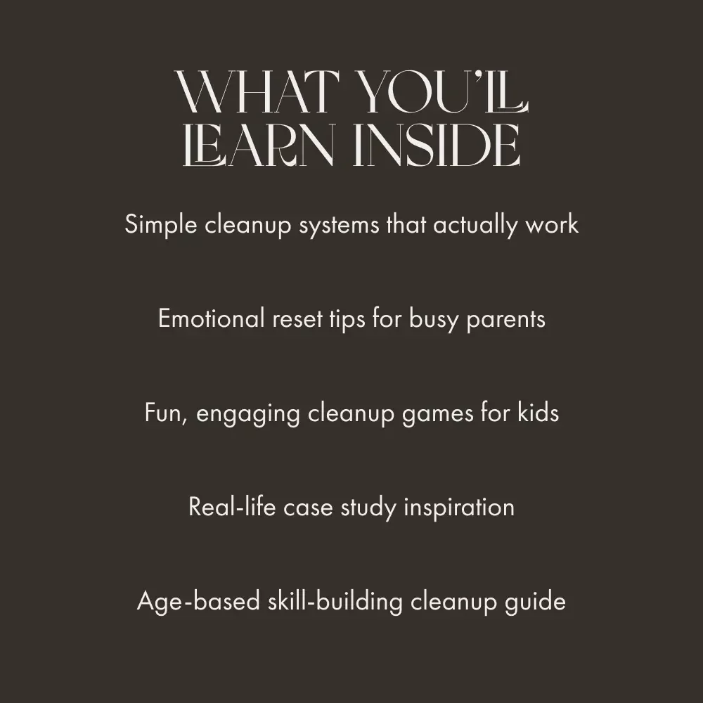 When Little Hands Strike Again | Parenting Guide for Everyday Messes | Digital Download for Moms & Dads | What to Do When Kids Mess After Cleaning | eBook + Printable Tips