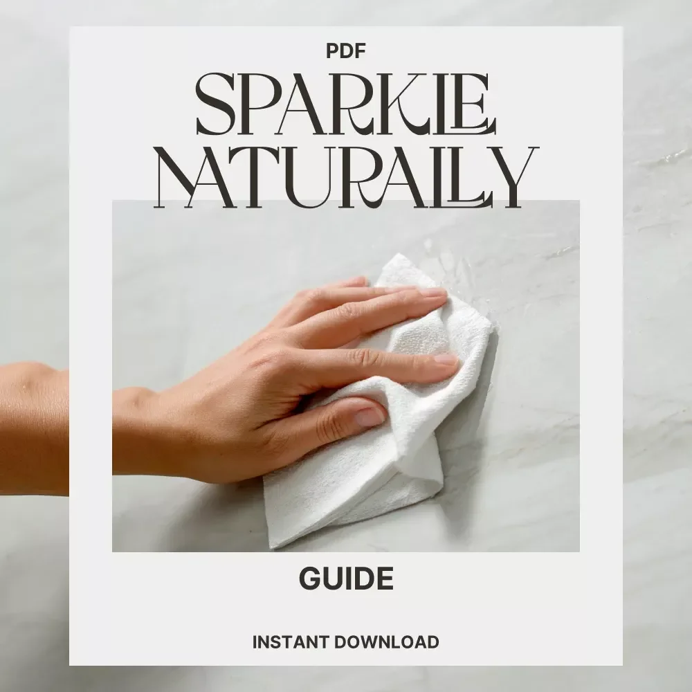 Sparkle Naturally | DIY Guide to How to Make Your Own All-Purpose Cleaner | Eco-Friendly Cleaning eBook for a Greener Home