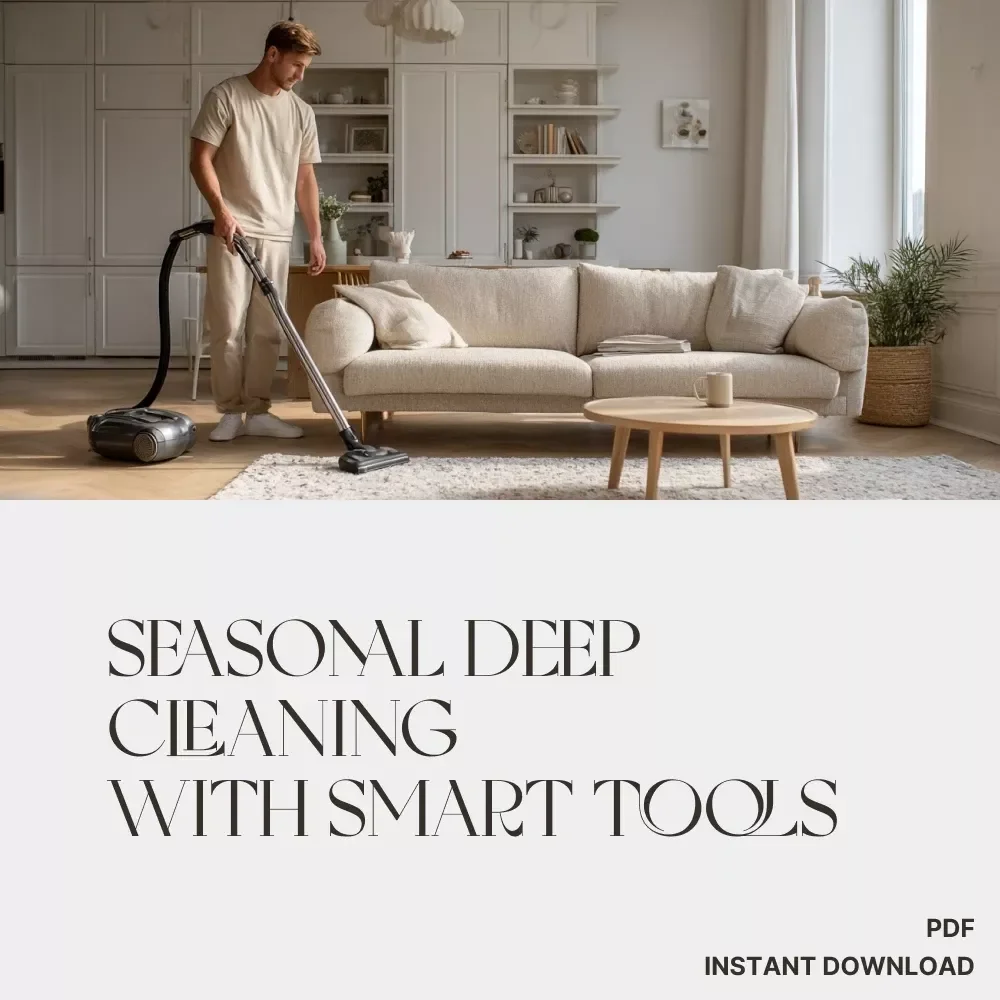 AI Springboard: Mastering Seasonal Deep Cleaning with Smart Tools | Digital Guide for Home Organization, Productivity & How to Use AI to Plan a Seasonal Deep Clean