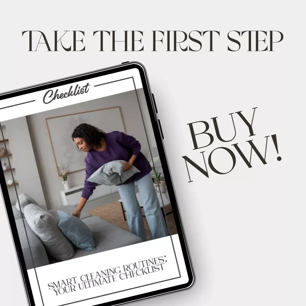 Smart Cleaning Routines: Your Ultimate Checklist | Printable Home Cleaning Guide | Digital Download for Organized Living