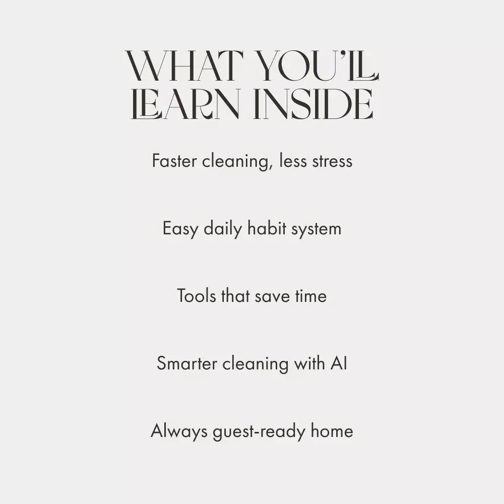Keeping Your Home Clean Every Day | Daily Cleaning Routine Guide | Digital Download for How to Keep Your Home Clean Every Day | Simple Home Organization & Cleaning Habits eBook