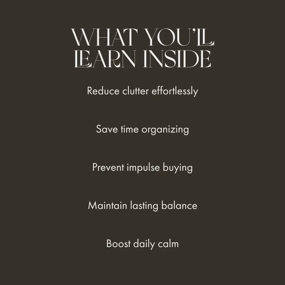 One In, One Out: The Smart Way to Simplify Your Home | Minimalist Living eBook | Decluttering Guide | How to Use One In One Out at Home | Digital Download for Organization and Balance