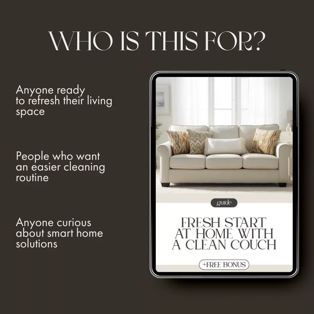 Fresh Start at Home with a Clean Couch | How to Clean Your Couch Guide | Digital Download for Easy Deep Cleaning & Smart Home Care