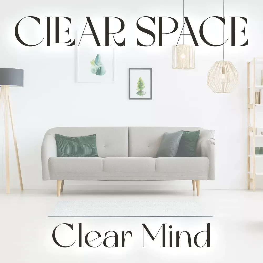 Clear Space, Clear Mind: One In One Out Method | Minimalist Decluttering Checklist | Digital Download for How to Reduce Clutter with One In One Out Method | Home Organization eBook
