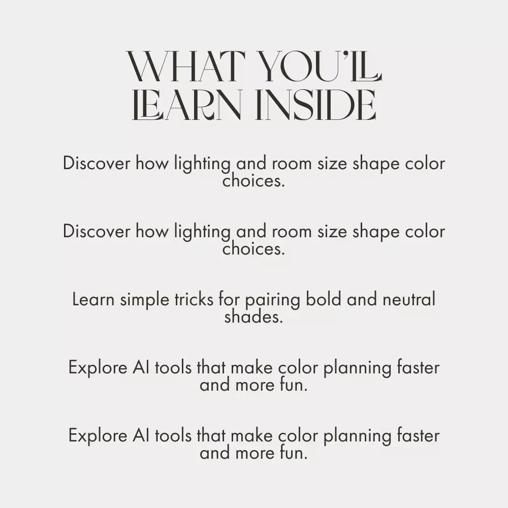 Decorating with Color Schemes Guide | How to Decorate Using Color Schemes for Every Room | Digital Download Home Design & Interior Styling eBook
