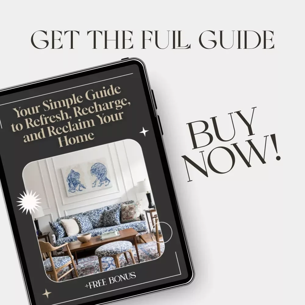 Your Simple Guide to Refresh, Recharge, and Reclaim Your Home | Digital Weekly Reset Planner | How to Plan Weekly Reset for Home | Minimalist Home Reset eBook