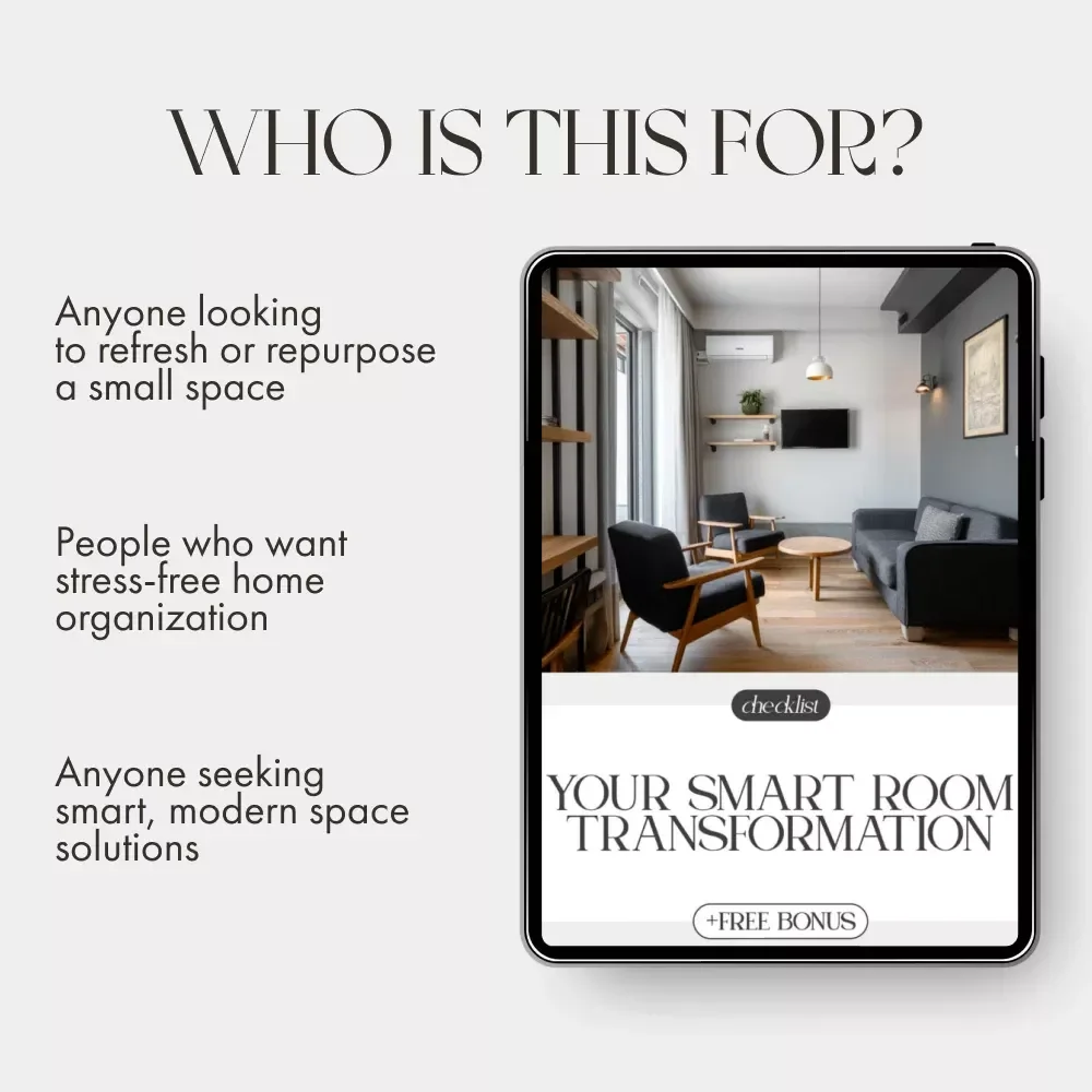 Your Smart Room Transformation Checklist | Small Space Design Guide for Multi-Purpose Living | How to Make a Small Room Work for Multiple Purposes