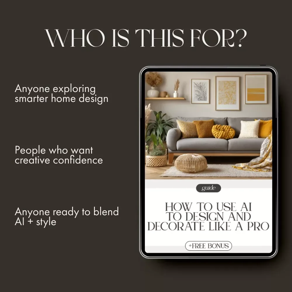 How to Use AI to Design and Decorate Like a Pro | Digital Home Decor Guide | Learn how to use AI to generate decor ideas, create mood boards & transform your space with intelligent design tools