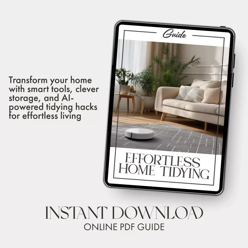 Effortless Home Tidying Guide | Best Home Devices for Effortless Tidying | Smart Cleaning & Organization Digital Download