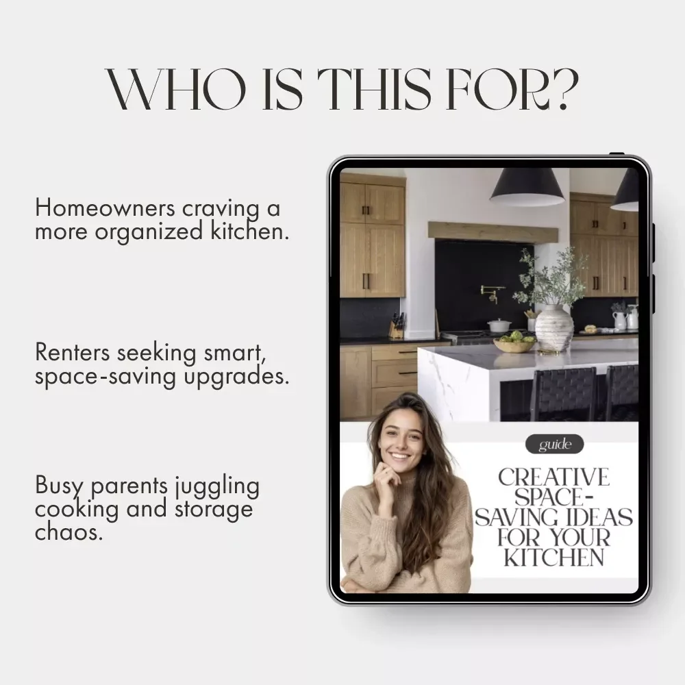 Creative Space-Saving Ideas for Your Kitchen | Smart Storage Solutions & space-saving kitchen cabinet ideas Guide for Small Kitchens, Homeowners & Organizers