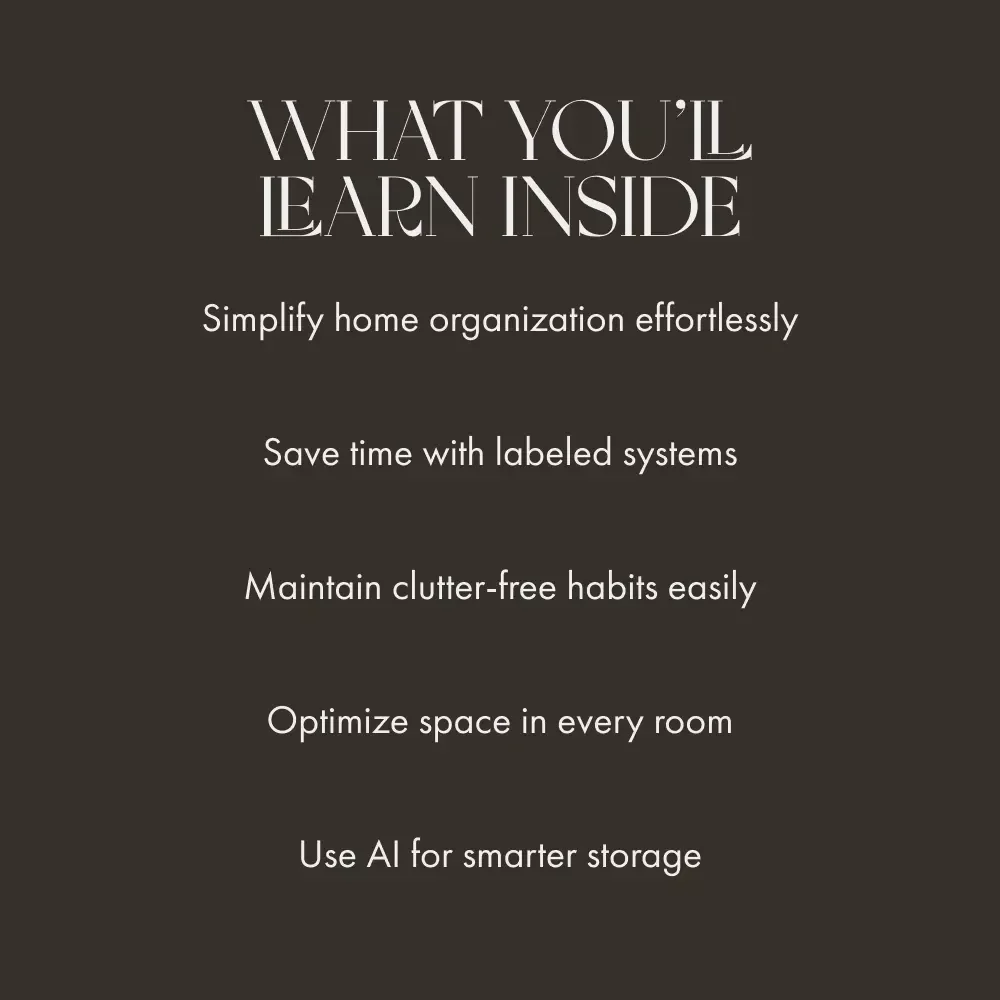 Declutter Smart with Storage Bins | How to Use Storage Bins to Reduce Clutter | Digital eBook Guide for Home Organization, AI-Powered Storage Tips & Decluttering Checklist