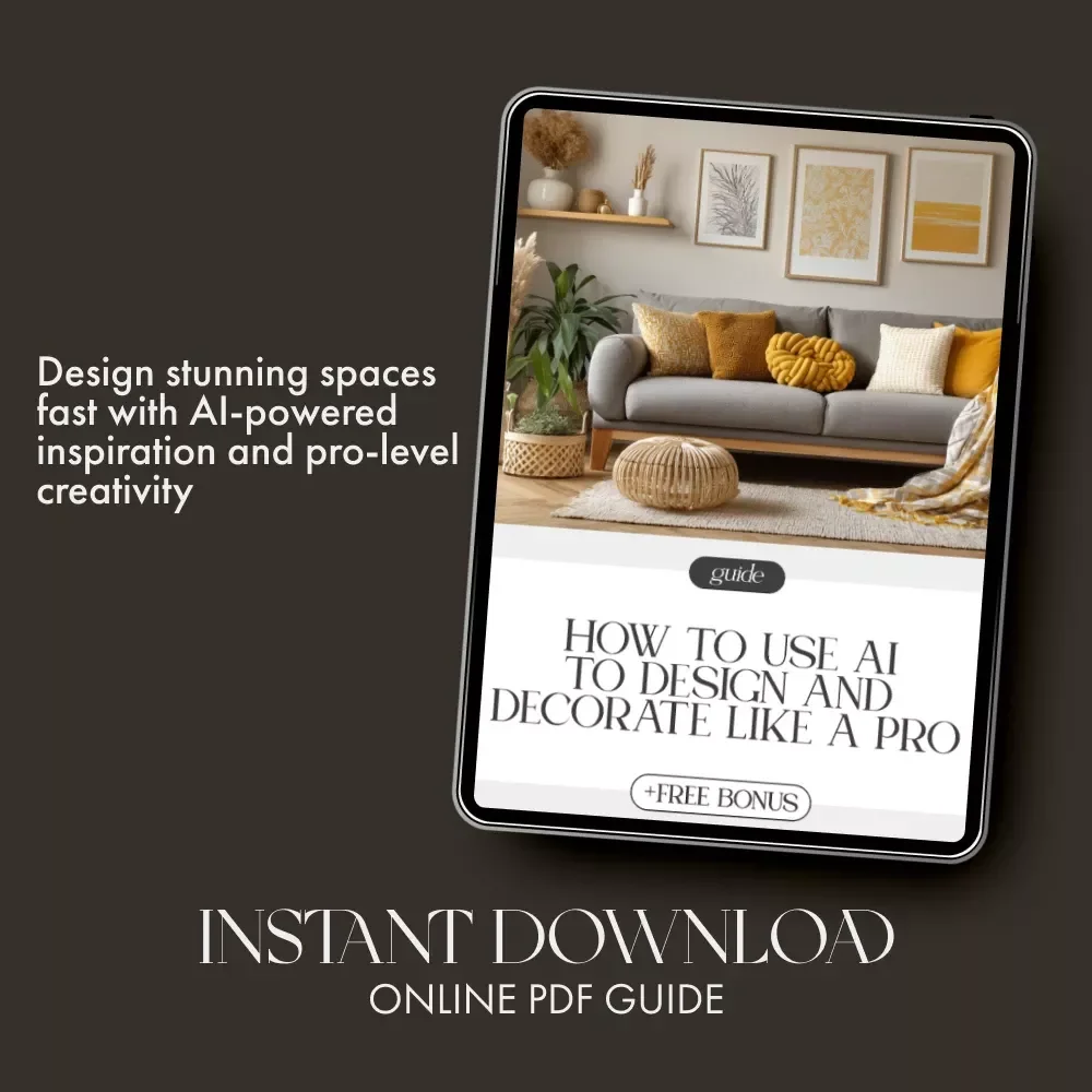 How to Use AI to Design and Decorate Like a Pro | Digital Home Decor Guide | Learn how to use AI to generate decor ideas, create mood boards & transform your space with intelligent design tools