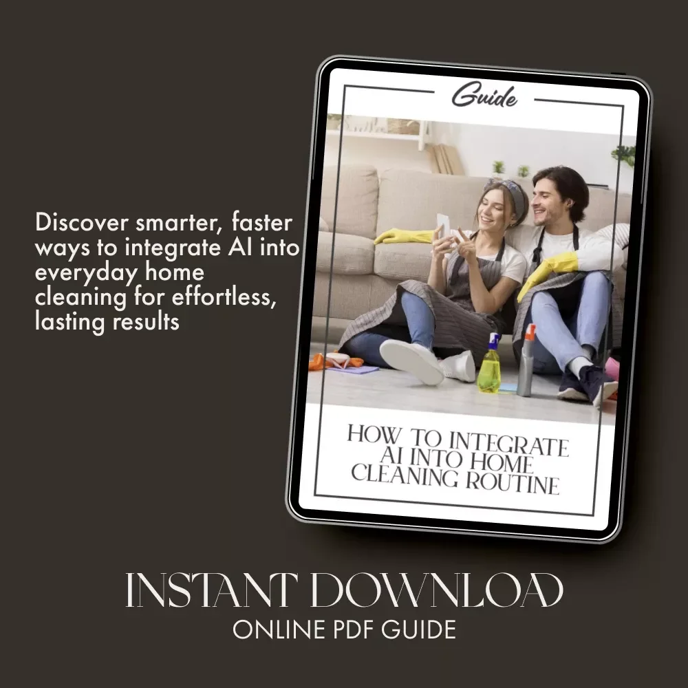 How to Integrate AI Into Home Cleaning Routine | Digital Checklist for Smart Homes | Tips for Integrating AI into Cleaning Routines | Modern AI Cleaning Guide