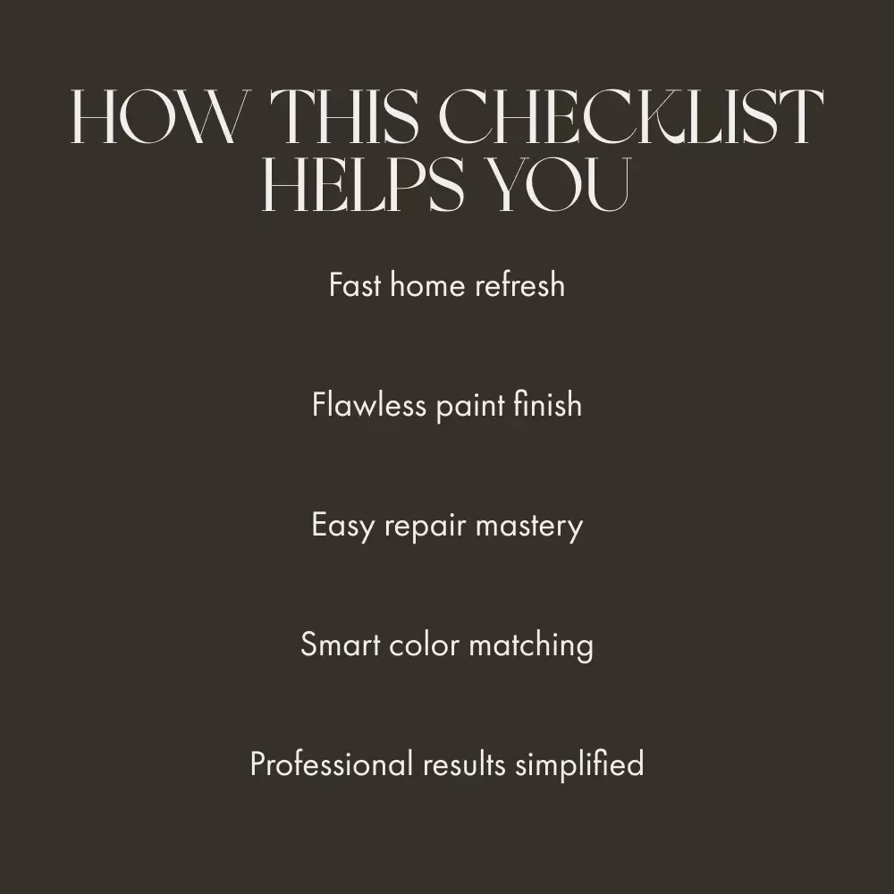 Quick Fix Magic for Your Walls | How to Touch Up Walls and Paint Without a Full Remodel | DIY Home Makeover Checklist for Effortless Wall Repairs