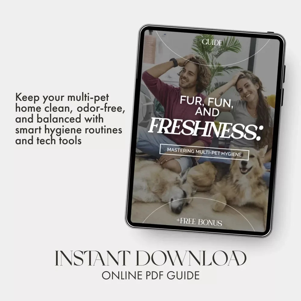 Fur, Fun, and Freshness: Mastering Multi-Pet Hygiene | Digital Guide for Pet Owners | How to Maintain Hygiene with Multiple Pets, Keep Your Home Clean, and Your Pets Happy
