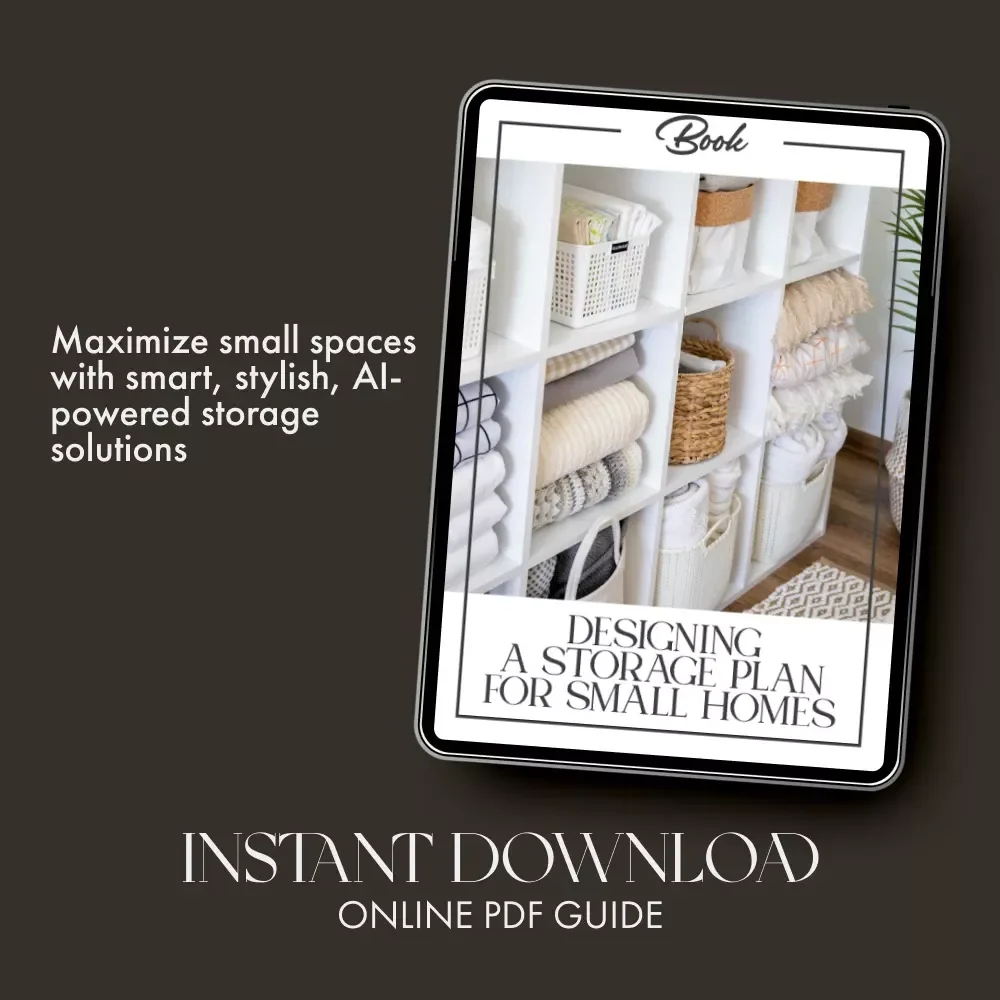 Designing a Storage Plan for Small Homes | eBook Guide for Smart Space Design | How to Design a Storage Plan for Small Homes