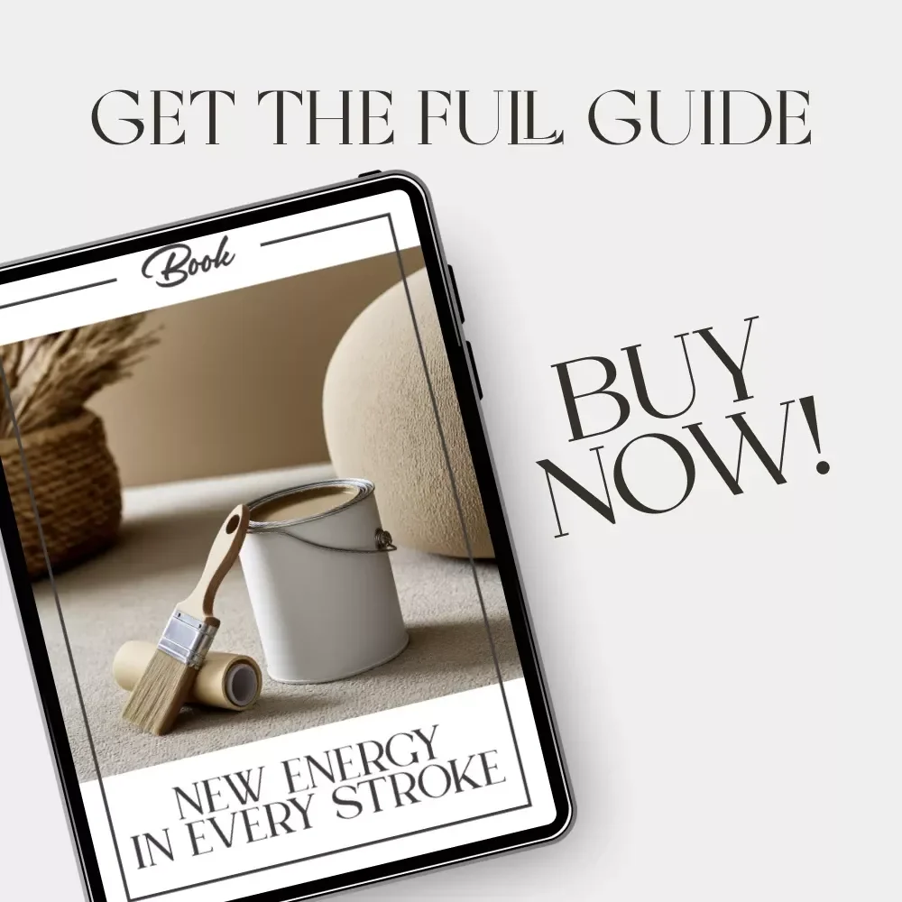 New Energy in Every Stroke – A Complete Guide on How to Refresh a Room with Paint | Digital Download Home Makeover eBook for DIY Enthusiasts, Renters & Interior Design Lovers