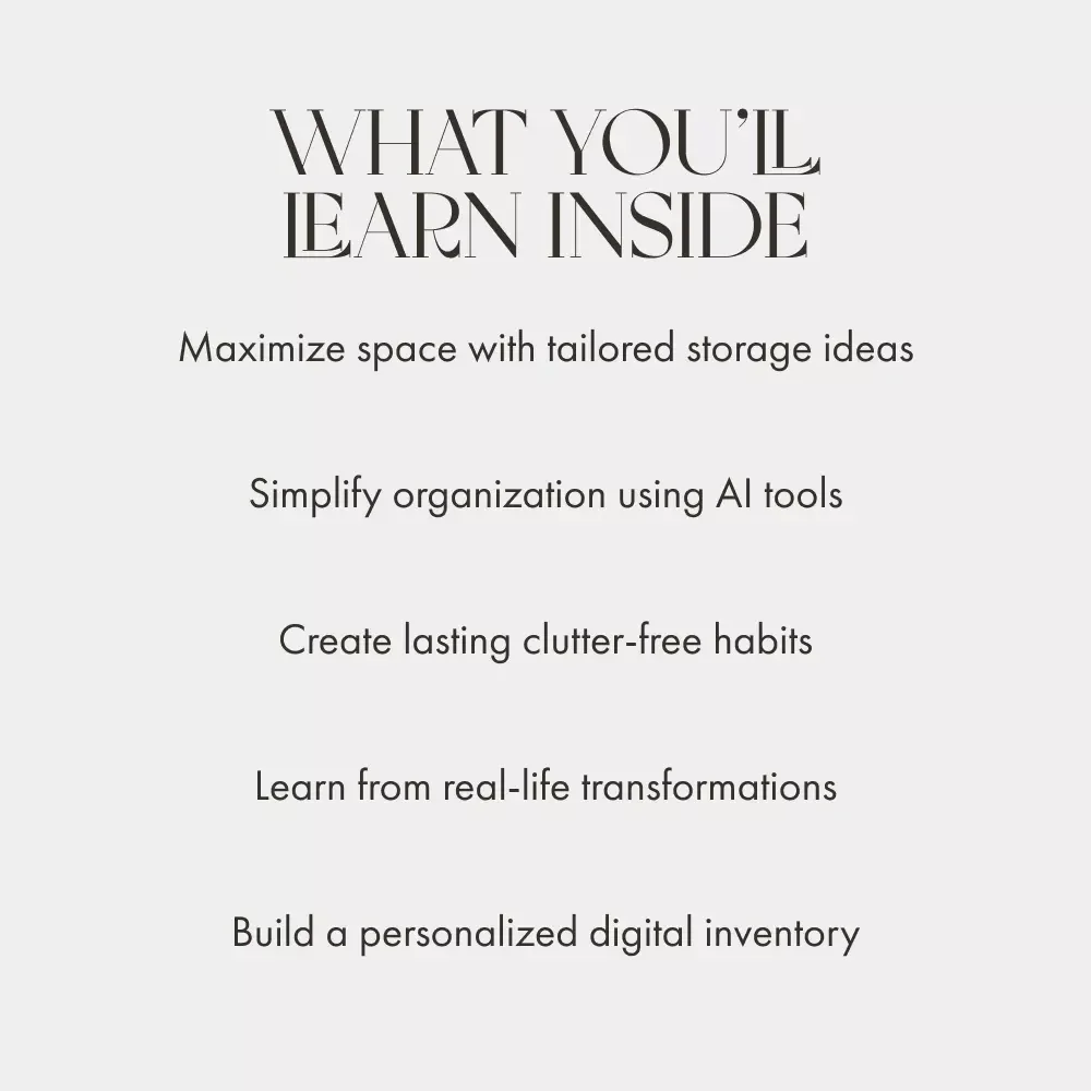 Choosing Storage That Fits Space | Printable Guide | Home Organization eBook | How to Choose Storage That Fits Your Space | Digital Download
