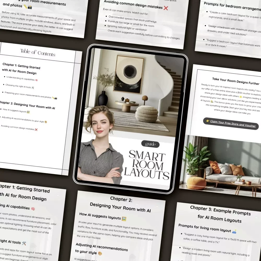 Smart Room Layouts | AI Room Design Guide for Perfect Home Spaces | Learn How to Use AI to Suggest Room Layouts for Living Rooms, Bedrooms & Offices