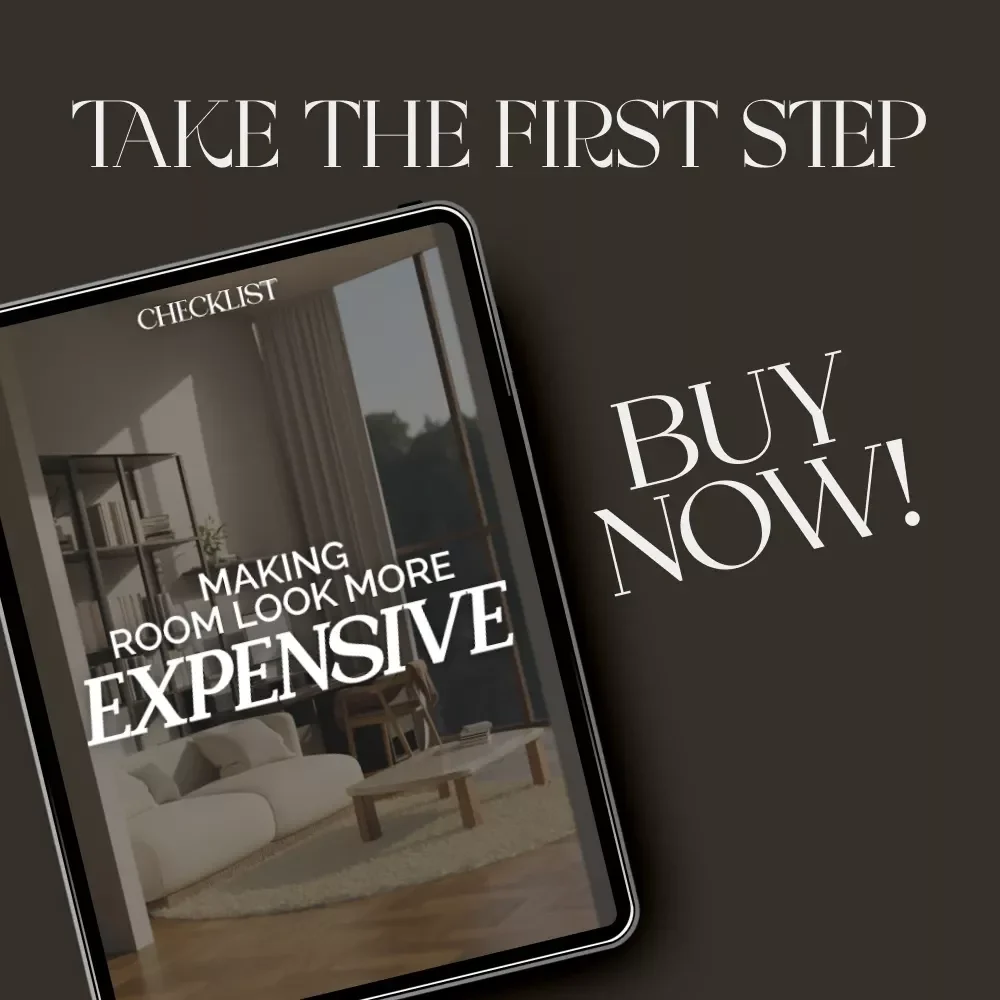 Making Room Look More Expensive | Printable Home Styling Checklist | How to Make a Room Look More Expensive Guide