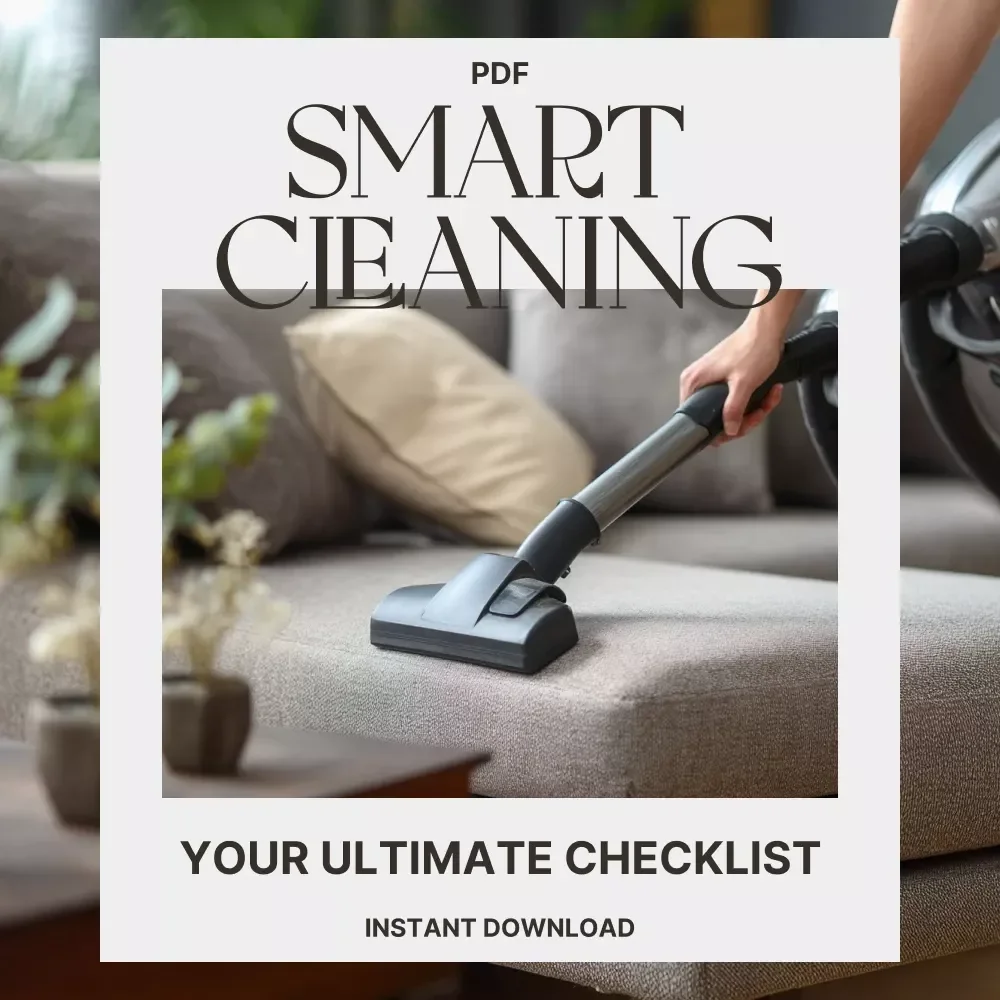 Smart Cleaning Routines: Your Ultimate Checklist | Printable Home Cleaning Guide | Digital Download for Organized Living