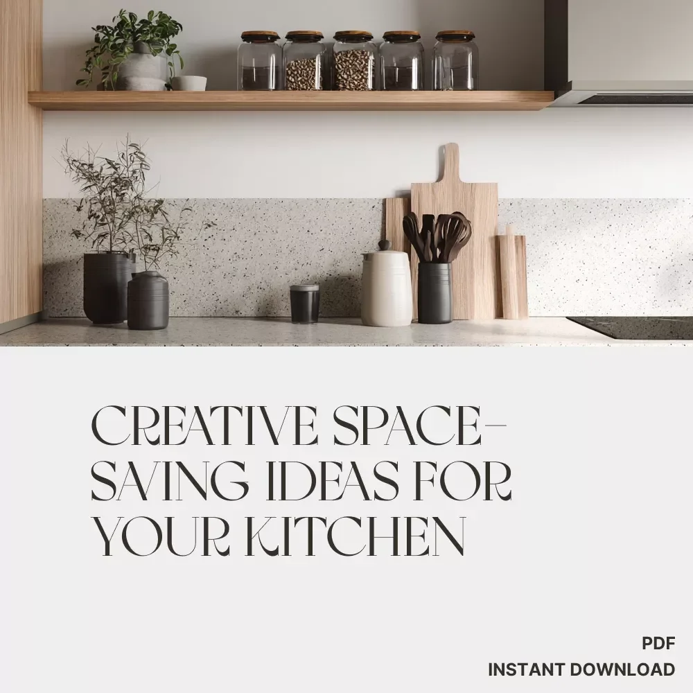 Creative Space-Saving Ideas for Your Kitchen | Smart Storage Solutions & space-saving kitchen cabinet ideas Guide for Small Kitchens, Homeowners & Organizers