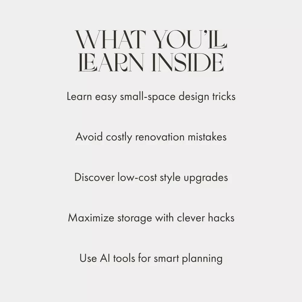 Budget-Friendly Decorating for Small Bathroom | Printable Guide | Learn How to Decorate Small Bathrooms on a Budget with Smart, Affordable Design Tips