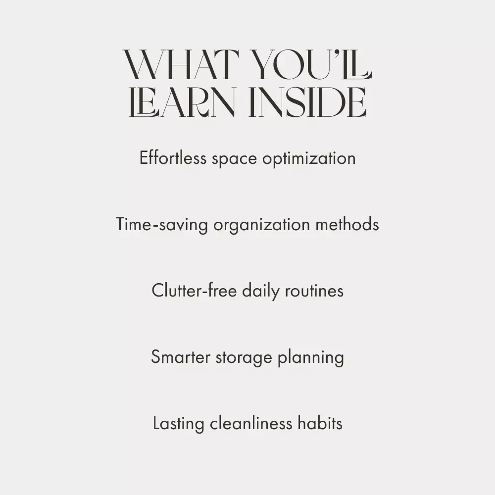 Smart Laundry Room Solutions | How to Organize Your Laundry Room eBook | Digital Download for Home Organization & Storage Efficiency