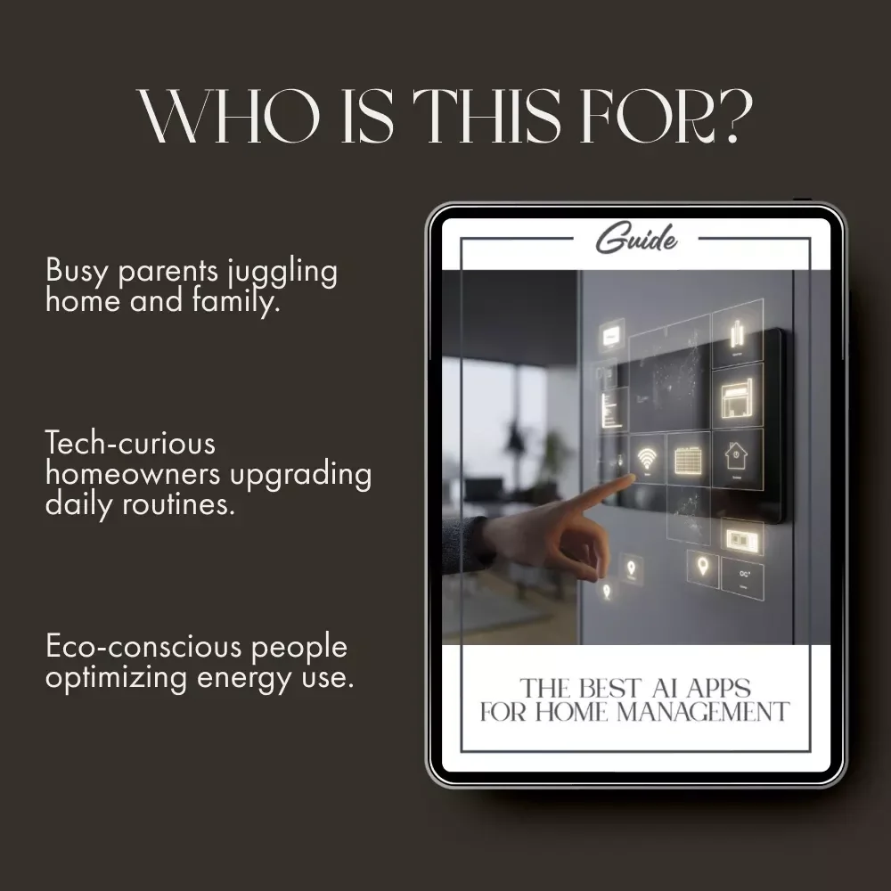 The Best AI Apps for Home Management – Smart Living Made Simple | Digital Guide for Modern Homes | Discover Top AI Tools for Cleaning, Security, Meal Planning & Energy Efficiency