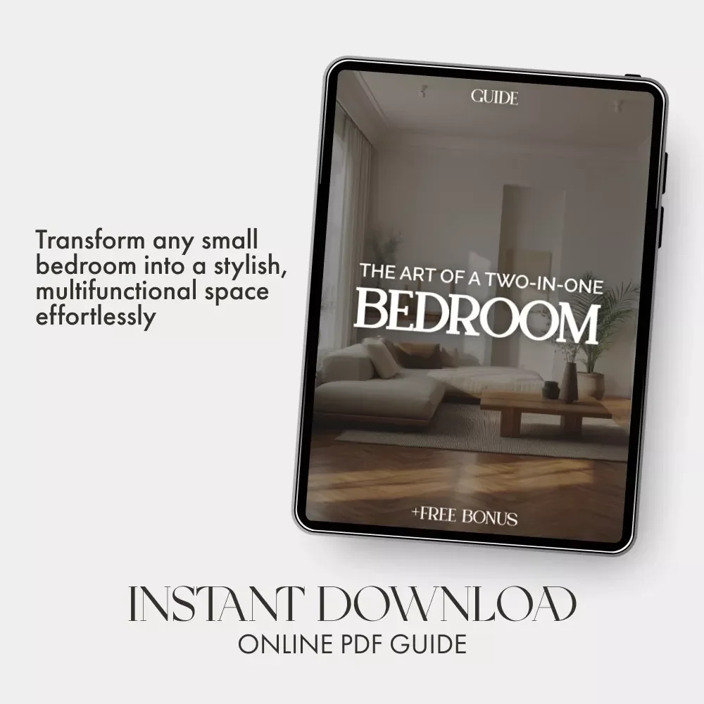 The Art of a Two-in-One Bedroom | Ultimate Guide for Creating Stylish Dual-Purpose Spaces | Tips for Organizing Dual Purpose Bedrooms