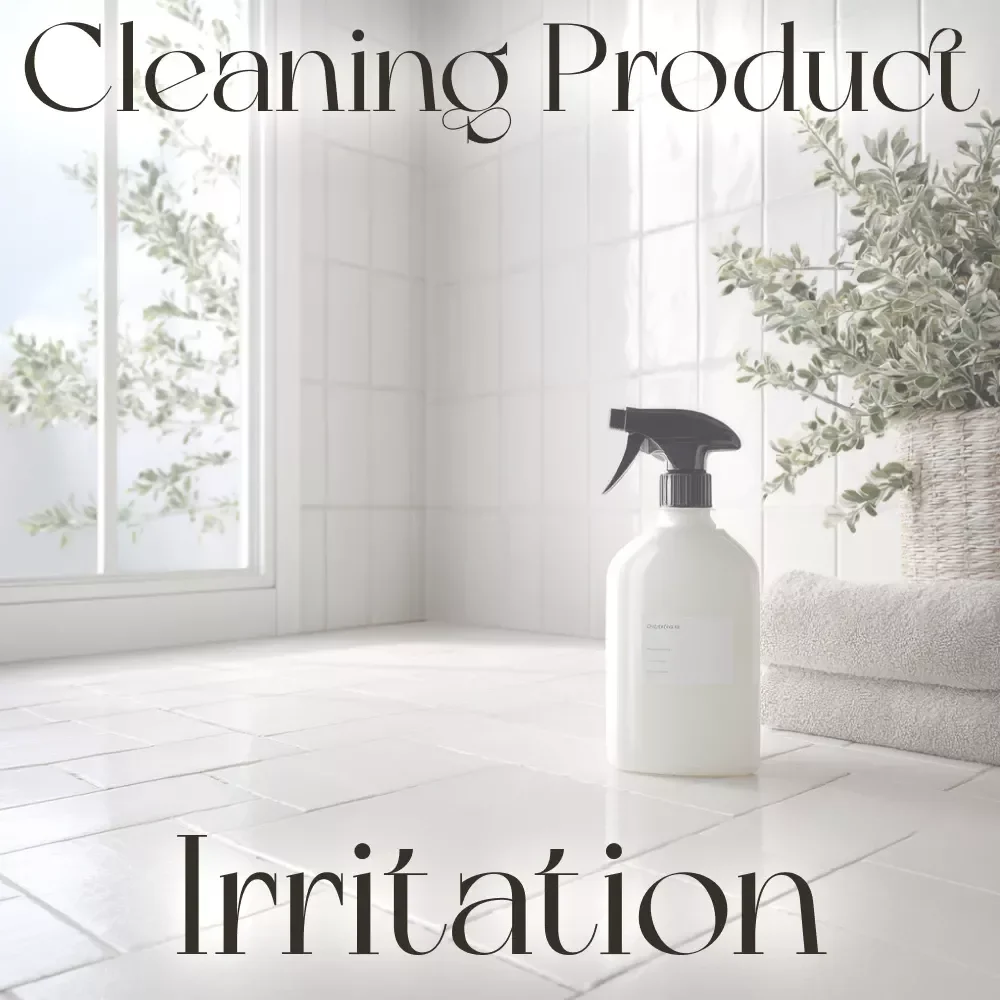 A Smart Guide to Handling Cleaning Product Irritation | What to Do When Cleaning Products Irritate | Digital Download Home Safety eBook & Checklist for Sensitive Skin and Cleaners
