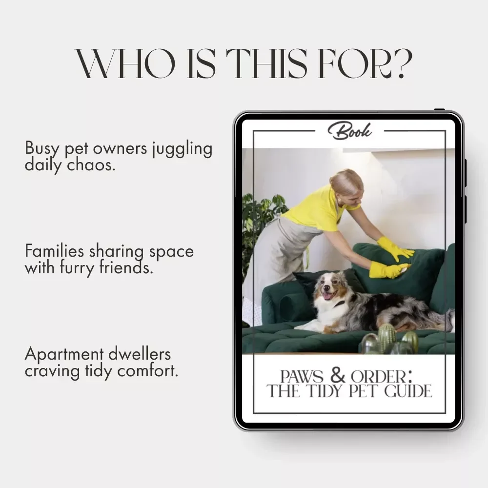 Paws & Order: The Tidy Pet Guide | How to Keep Home Tidy with Pets | Pet Organization & Cleaning eBook for Dog & Cat Owners