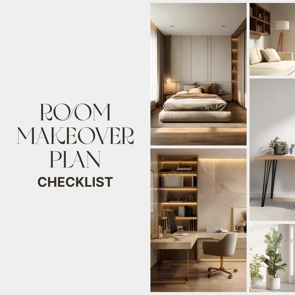 The Multi-Tasking Room Makeover Plan | Printable Checklist for Small Spaces & Smart Storage | How to Organize Storage for Multi Functional Spaces | Home Office, Guest Room & Studio Guide