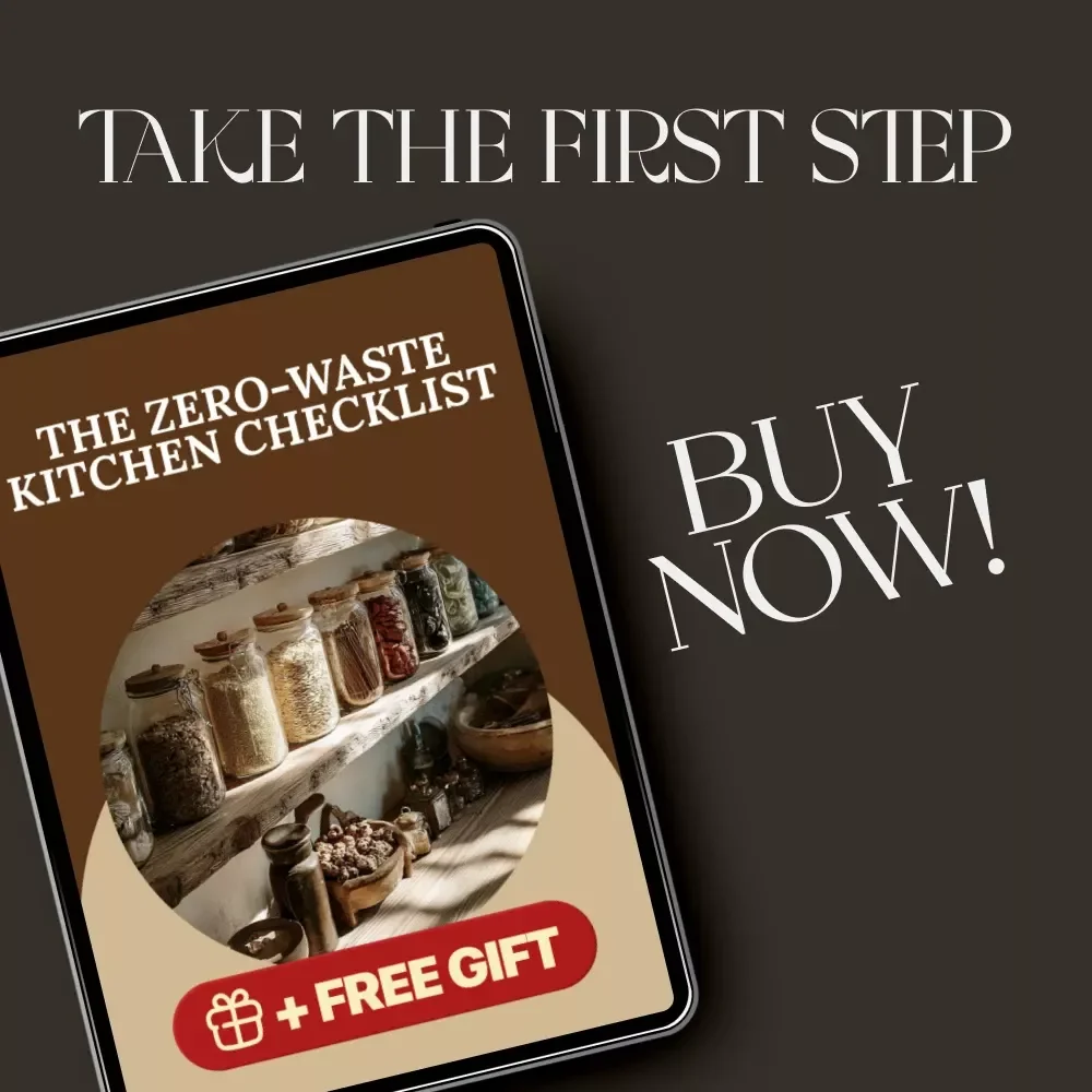 The Zero-Waste Kitchen Checklist | Sustainable Living Guide | Eco-Friendly Tips for Composting Kitchen Waste