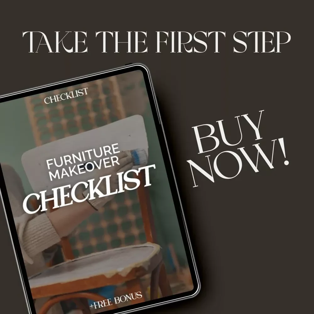 Furniture Makeover Checklist | What to Do with Old Furniture | Printable Home Decor Guide & Upcycling Tips