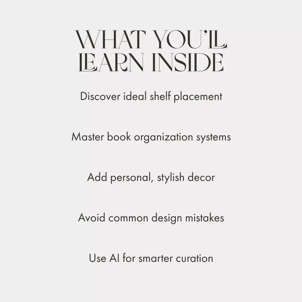 Shelves of Wonder | How to Organize a Home Library | Digital Guide for Book Lovers, Cozy Reading Corners & AI Tools for Book Organization