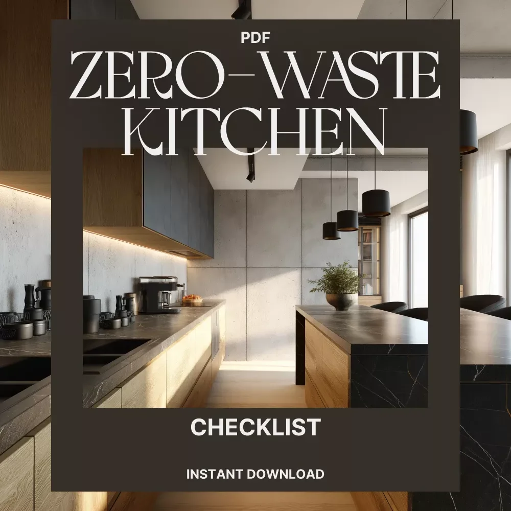 The Zero-Waste Kitchen Checklist | Sustainable Living Guide | Eco-Friendly Tips for Composting Kitchen Waste