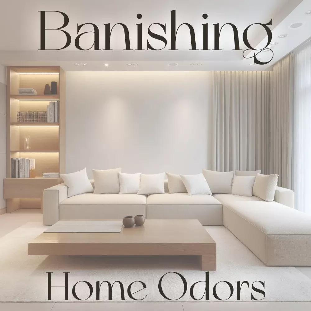 A Simple Guide to Banishing Home Odors | Digital Download | How to Get Rid of Odors in Your Home Naturally and Permanently | Fresh Home eBook & Printable Guide