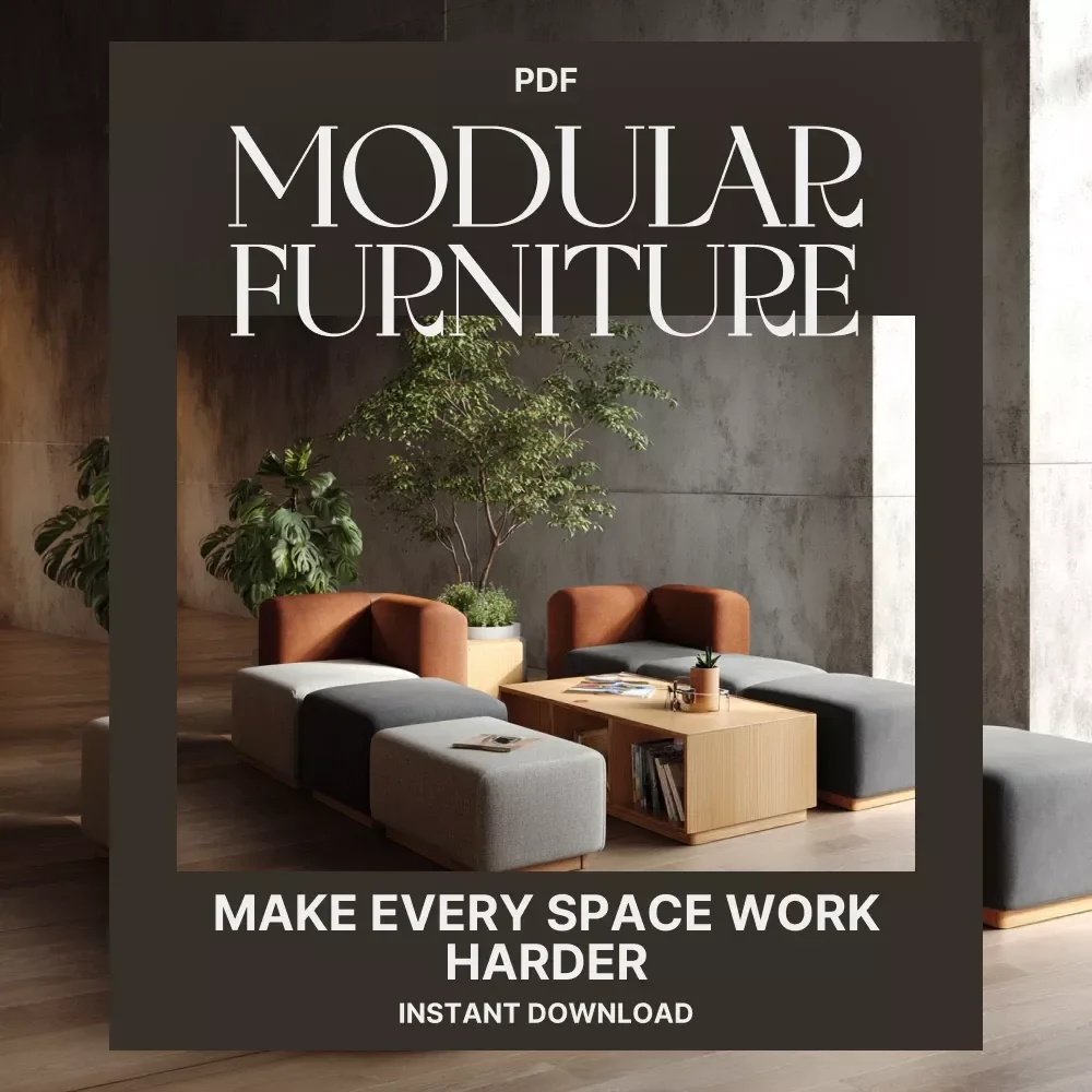 Make Every Space Work Harder with Modular Furniture | Guide to the Best Way to Use Modular Furniture for Multi Use Rooms, Small Spaces & Flexible Living