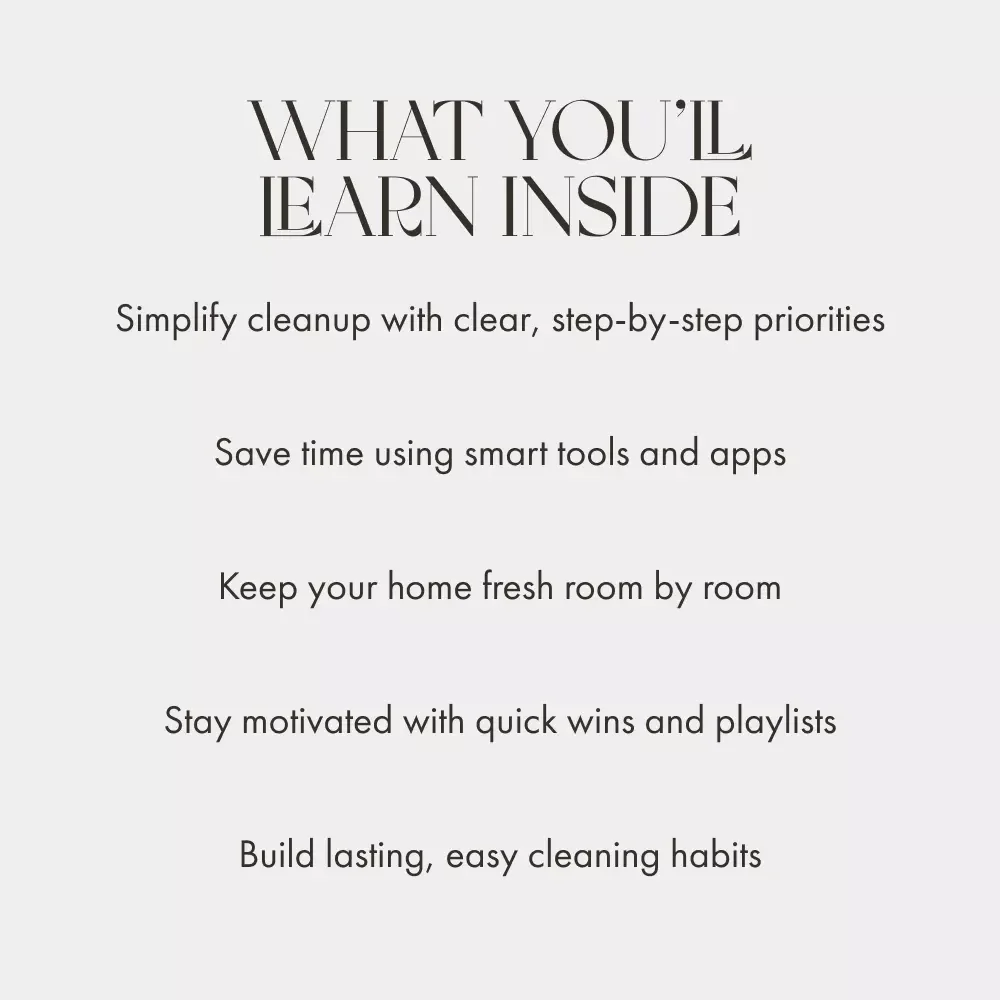 After the Party: A Smart & Stress-Free Guide to Cleaning Up | How to Clean After Hosting Guests | Digital Download eBook for Easy Home Reset