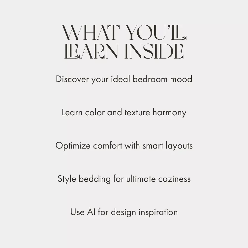 Styling a Bedroom for Comfort and Beauty | Digital eBook Guide on How to Style a Bedroom for Comfort and Beauty | Cozy Home Decor Inspiration & Bedroom Design Tips for a Calm, Beautiful Space