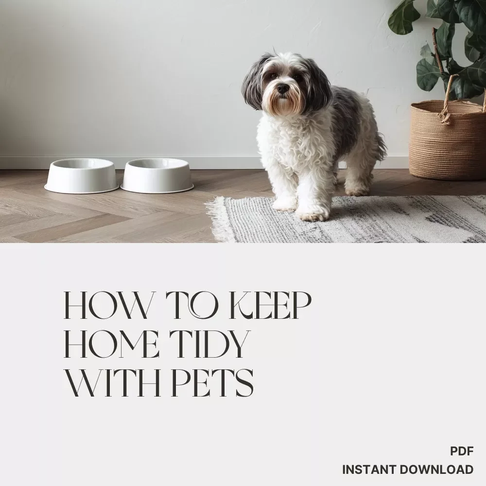 Paws & Order: The Tidy Pet Guide | How to Keep Home Tidy with Pets | Pet Organization & Cleaning eBook for Dog & Cat Owners