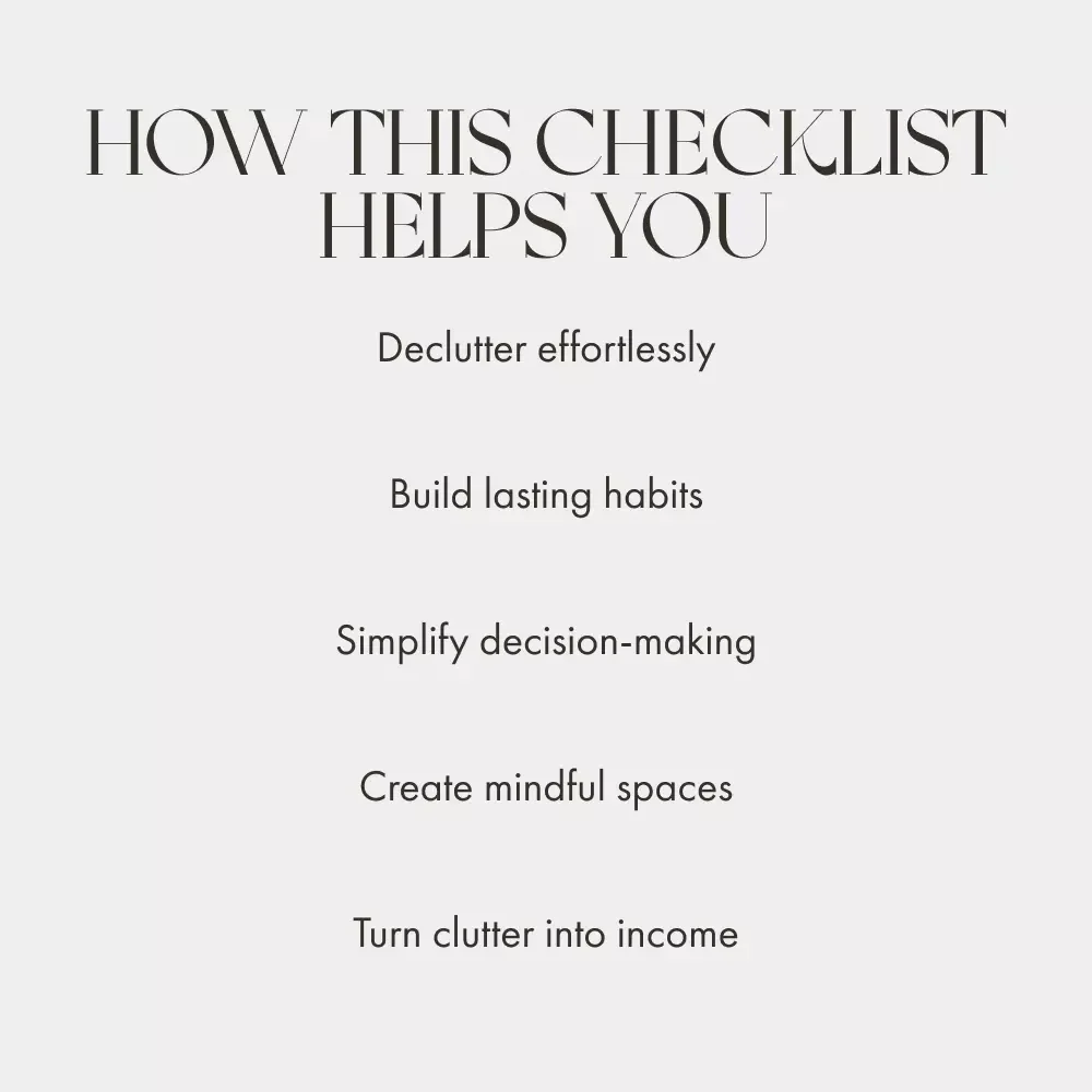 How to Maintain the “One In, One Out” Rule – Minimalist Living Checklist | Declutter Daily Guide for an Organized Home | Printable Digital Download