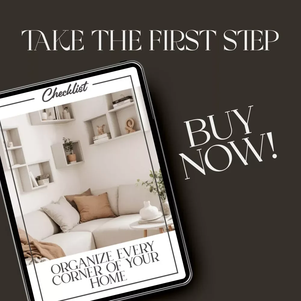 Organize Every Corner of Your Home Checklist | Ultimate Home Labeling Guide | Printable Digital Download for How to Label Home Storage