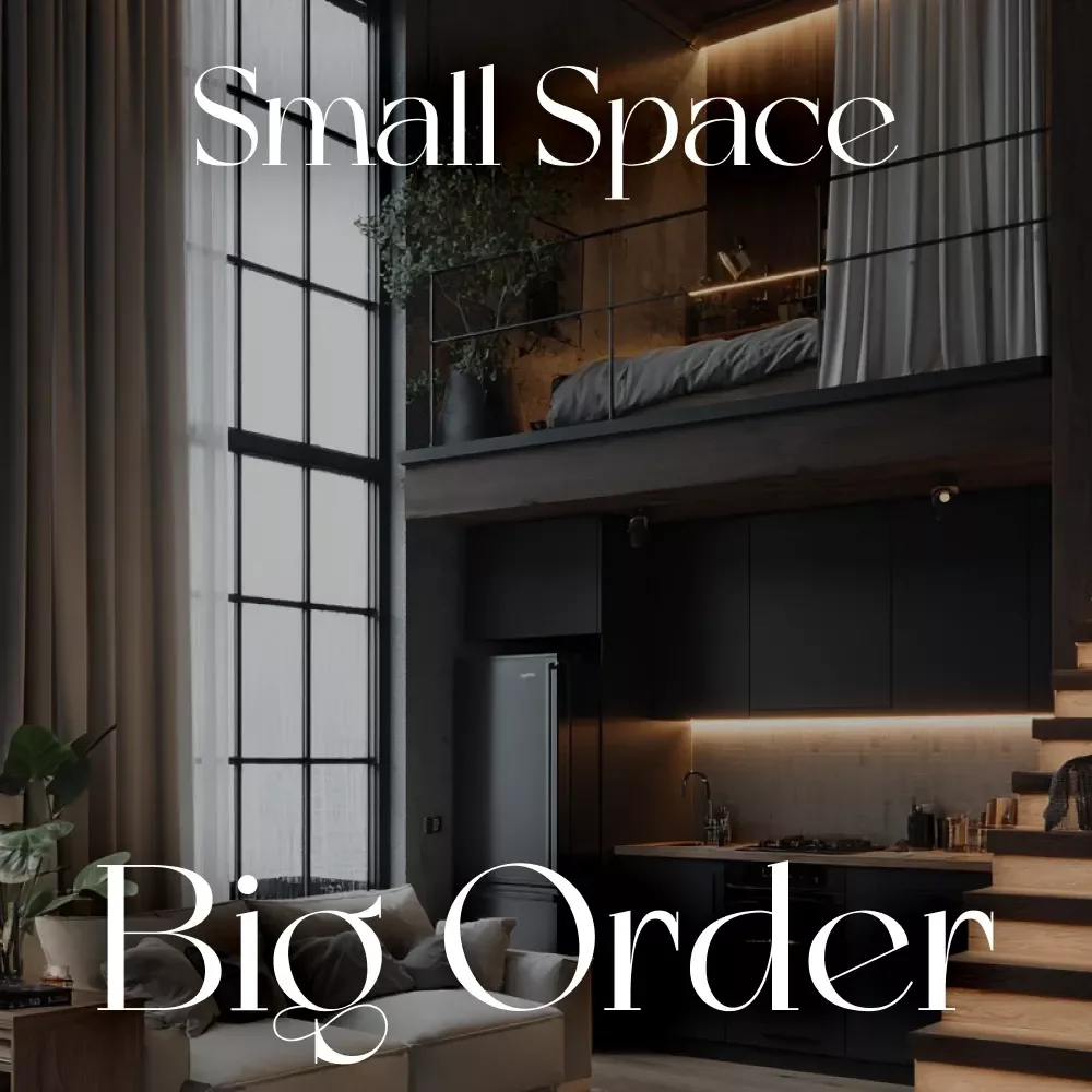 Small Space, Big Order: The Guide to Apartment Storage | eBook on How to Organize Storage for Small Apartments | Minimalist Home & Decluttering Guide for Apartment Living