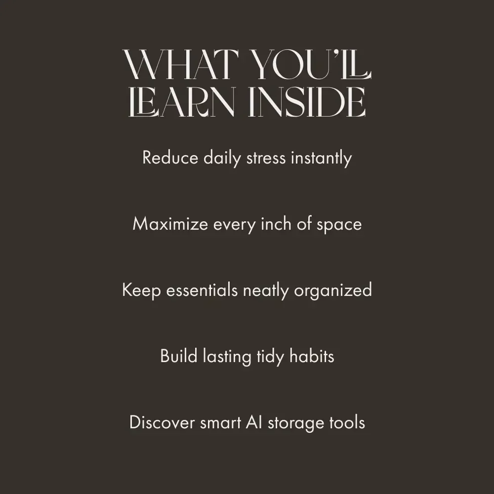 Bathroom Bliss: The Smart Guide to Clutter-Free Spaces | Digital Ebook for Home Organization | Best Way to Reduce Clutter in Bathroom | Minimalist Living & Smart Storage Solutions